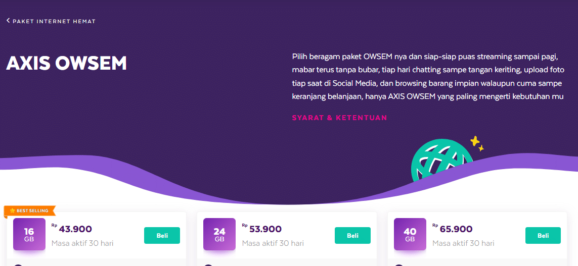 Kuota Internet OWSEM