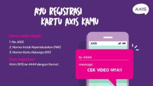 Cara Registrasi Kartu Axis yang Gagal