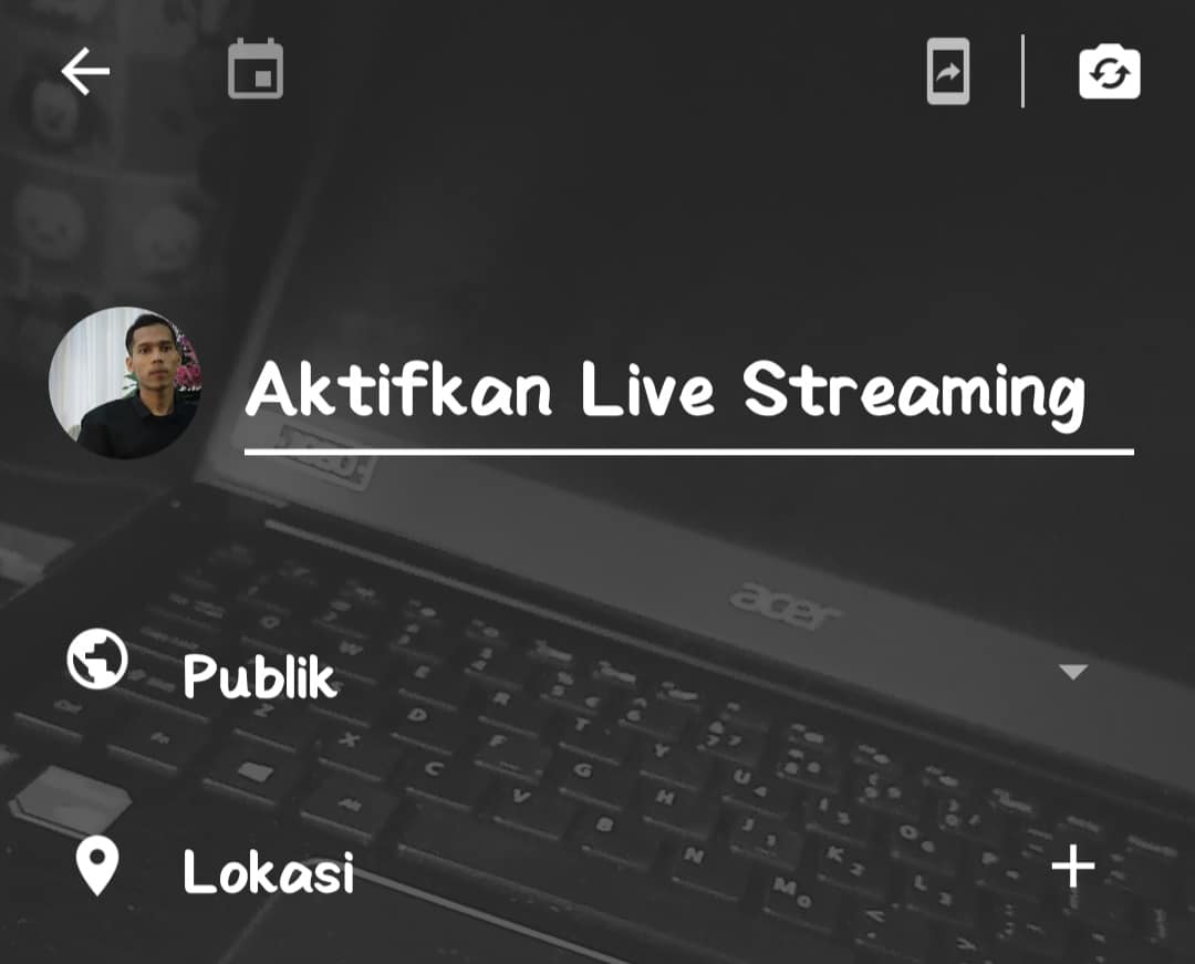 aktifkan live streaming Youtube